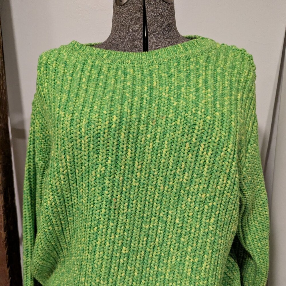 Kenzo Green Knit Sweater